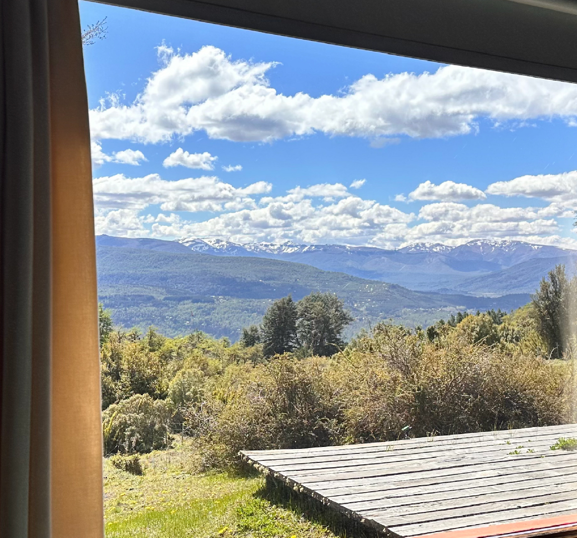 Vista abierta a la montaña desde la habitación doble